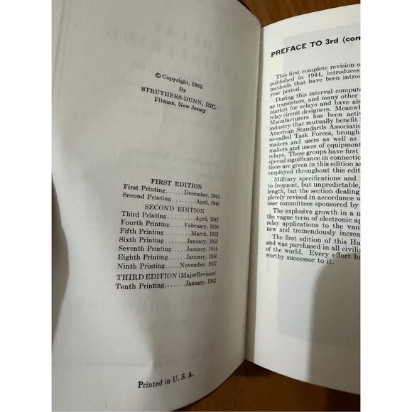 Vintage Relay Engineering Struthers-Dunn Inc by Charles Wernicke 1962 Reference - Picture 6 of 9